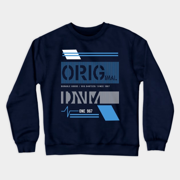 Original Denim Typography urban brand Crewneck Sweatshirt by SSSD